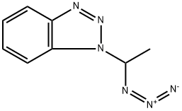 1-(1-azidoethyl)-1H-1,2,3-benzotriazole Structure