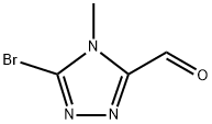 5-Bromo-4-methyl-4H-1,2,4-triazole-3-carbaldehyde Structure