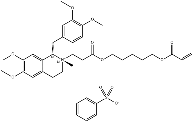 Atracurium Impurity 15 Iodide（Cisatracurium Besilate EP Impurity O Iodide） 구조식 이미지