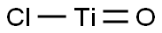 Titanium, chlorooxo- (9CI) Structure