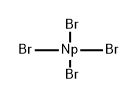 Neptunium bromide (NpBr4) (7CI,8CI,9CI) Structure