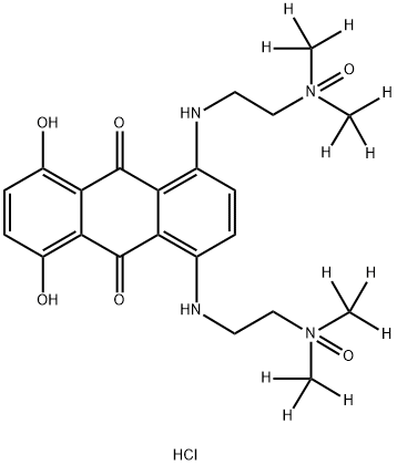 Banoxantrone (D12 dihydrochloride) Structure