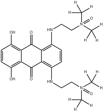 Banoxantrone (D12) Structure