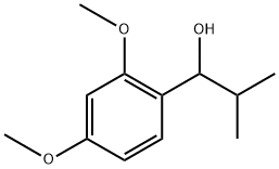 1-(2,4-dimethoxyphenyl)-2-methylpropan-1-ol Structure