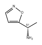 5-Isoxazolemethanamine, α-methyl-, (αS)- Structure