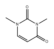 1,3-dimethyl-2,4-pyrimidinione 구조식 이미지