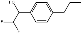 α-(Difluoromethyl)-4-propylbenzenemethanol Structure