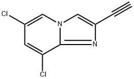 6,8-dichloro-2-ethynylimidazo[1,2-a]pyridine Structure