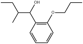 α-(1-Methylpropyl)-2-propoxybenzenemethanol Structure