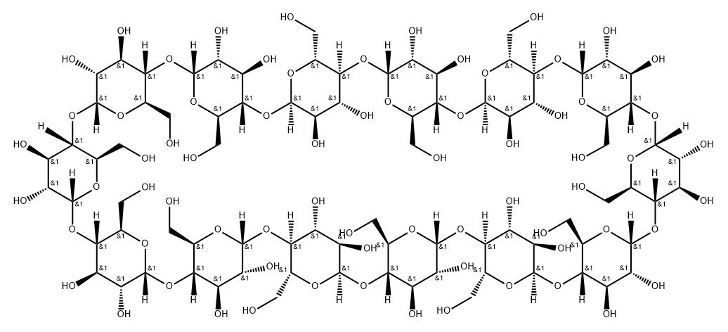 iota-Cyclodextrin Structure