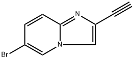 6-bromo-2-ethynylimidazo[1,2-a]pyridine Structure