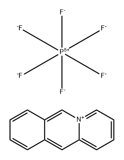 Benzo[b]quinolizinium, hexafluorophosphate(1-) (9CI) Structure