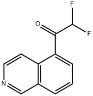 2,2-difluoro-1-(isoquinolin-5-yl)ethanone Structure