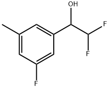 α-(Difluoromethyl)-3-fluoro-5-methylbenzenemethanol Structure