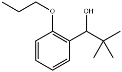 2,2-dimethyl-1-(2-propoxyphenyl)propan-1-ol Structure