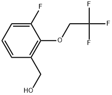 3-Fluoro-2-(2,2,2-trifluoroethoxy)benzenemethanol Structure