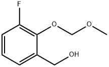 (3-fluoro-2-(methoxymethoxy)phenyl)methanol Structure