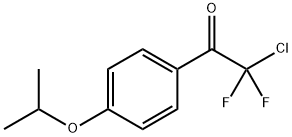 2-chloro-2,2-difluoro-1-(4-isopropoxyphenyl)ethanone Structure