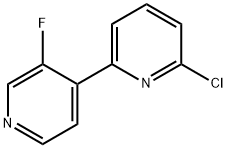 6-Chloro-3'-fluoro-2,4'-bipyridine Structure