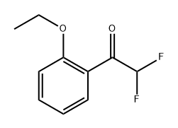 1-(2-Ethoxyphenyl)-2,2-difluoroethanone Structure