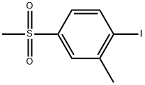 1-Iodo-2-methyl-4-(methylsulfonyl)benzene Structure