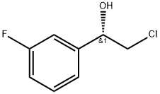 Benzenemethanol, α-(chloromethyl)-3-fluoro-, (αS)- Structure