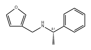 N-[(1S)-1-Phenylethyl]-3-furanmethanamine Structure