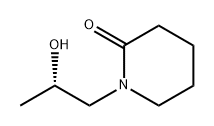 1-[(2S)-2-hydroxypropyl]piperidin-2-one Structure