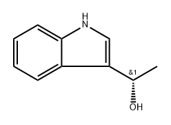 1H-Indole-3-methanol, α-methyl-, (αS)- Structure