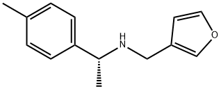 N-[(1R)-1-(4-Methylphenyl)ethyl]-3-furanmethanamine Structure