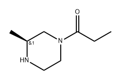 1-[(3S)-3-methylpiperazin-1-yl]propan-1-one Structure