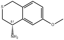 (S)-6-methoxyisothiochroman-4-amine Structure