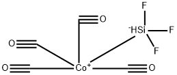 Cobalt, tetracarbonyl(trifluorosilyl)-, (TB-5-12)- Structure