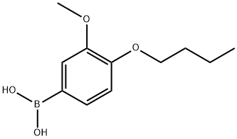 (4-Butoxy-3-methoxyphenyl)boronic acid Structure