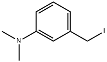 3-(Iodomethyl)-N,N-dimethylbenzenamine 구조식 이미지
