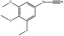 1,2,3-Trimethoxy-5-selenocyanatobenzene Structure