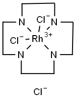 Rhodium(1+), dichloro(1,4,7,10-tetraazacyclododecane-N1,N4,N7,N10)-, chloride,(OC-6-22)- (9CI) 구조식 이미지