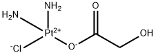 Platinum, diamminechloro(hydroxyacetato-O1)-, (SP-4-3)- (9CI) Structure