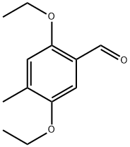 2,5-diethoxy-4-methylbenzaldehyde Structure