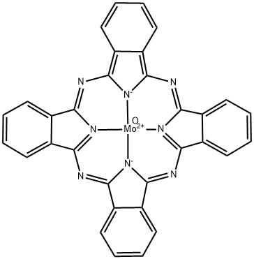 Oxo-phthalocyaninato-molybdenum (IV) Structure