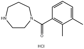 (1,4-Diazepan-1-yl)(2,3-dimethylphenyl)methanone hydrochloride Structure