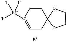 Borate(1-), 1,4-dioxaspiro[4.5]dec-7-en-8-yltrifluoro-, potassium (1:1), (T-4)- Structure