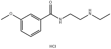 N-(2-(ethylamino)ethyl)-3-methoxybenzamide hydrochloride Structure