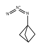 Bicyclo[1.1.1]pentane, 1-azido- Structure