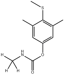 Methiocarb-d3 Structure