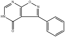 3-Phenylisoxazolo[5,4-d]pyrimidin-4(5H)-one Structure