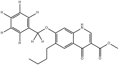 Nequinate-D7 Structure