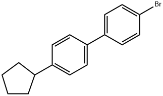 4-Bromo-4'-cyclopentyl-1,1'-biphenyl Structure