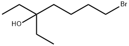 7-Bromo-3-ethylheptan-3-ol Structure