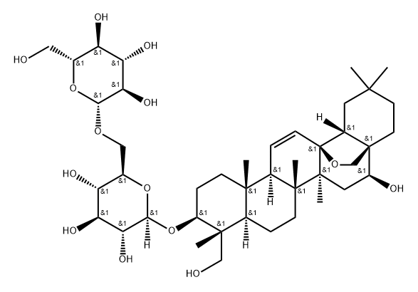 clinoposaponin X Structure